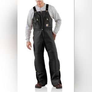 Carhartt Biberalls Insulated Bib Overalls Quilted Lined Size 40x30 *NWT*